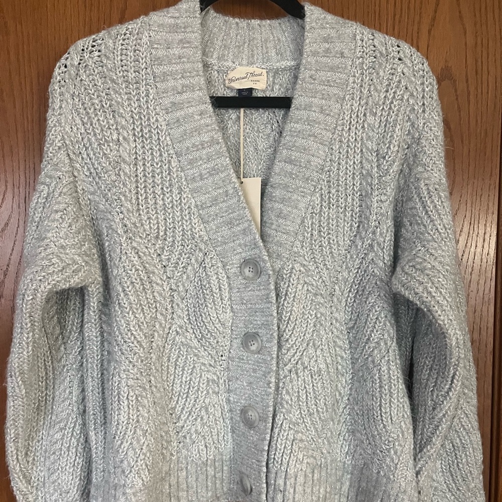 NWT! Women’s Pretty Universal Thread Silver Shimmer Seeater